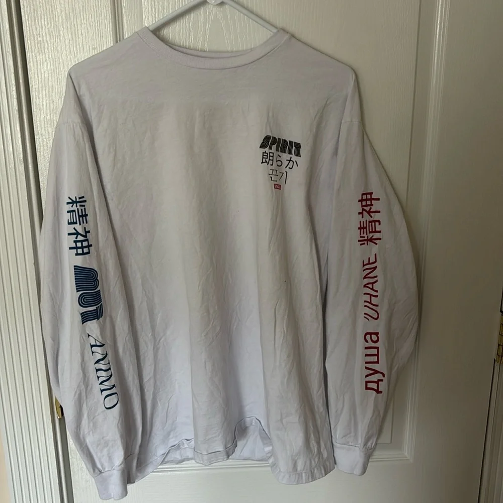 Vans Men’s Large Spirit Longsleeve - Picture 1 of 4